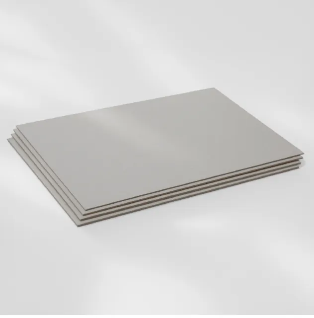 Du grey cardboard